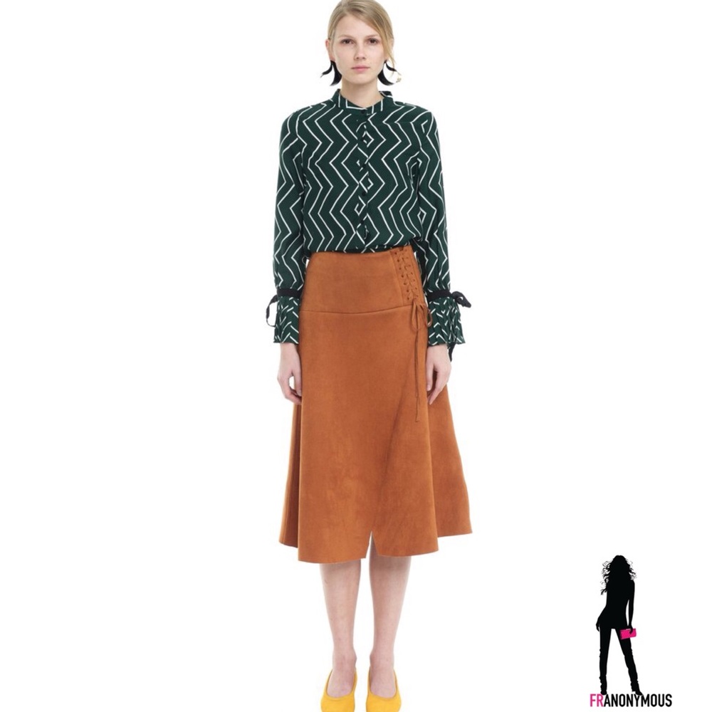 Style Mafia Green Long Sleeve Blouse